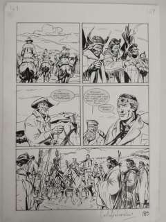 Carlo Ambrosini | Carlo Ambrosini - tavola originale - Tex albo spec. n.19 - cm 30x40 - (2005) | Catawiki