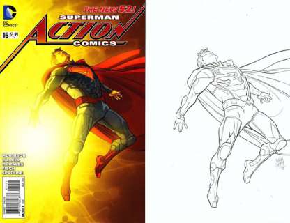 Pasqual Ferry - Action Comics 16 - Superman Action Comics 16 Original cover - (2016)
