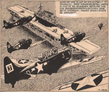 Hubinon | Tarawa, Atoll sanglant, illustration Ã  l’encr… | Millon