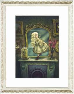 Benjamin Lacombe - Couverture originale intitulée Alice, 2017 - Alice, de l‘autre côté du miroir