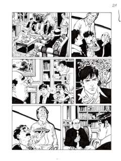 Bruno Brindisi - | Bruno Brindisi - Tavola Originale - Dylan Dog n. 349 "La morte non dimentica" - (2015) | Catawiki