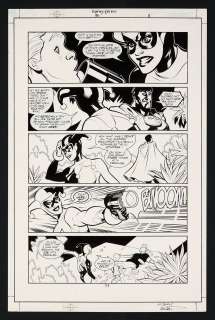 Original Art from Harley Quinn #18 (2002) Page 11 Pencils by Terry Dodson, Inks by Rachel Dodson | mycomicshop.com