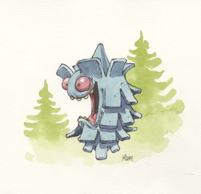 Midam | PokéBlork - Volume II, 2026 - PokéBlork #204 | Huberty Breyne Gallery