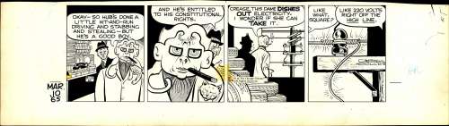 Gould - DICK TRACY, Matty Square, Daily Strip (1965) | Russ Cochran