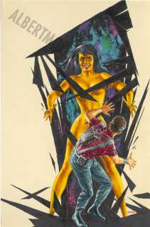 Edmund Emshwiller - infinity science fiction page march 1958