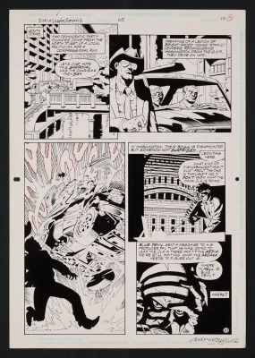 Original Art from Justice League America #105 (1995) Page 10 Pencils by Chuck Wojtkiewicz, Inks by Drew Geraci | mycomicshop.com