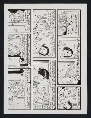 Original Art for the Apartment 3-G Comic Strip (12/16/01 & 1/21/06) by Frank Bolle | mycomicshop.com