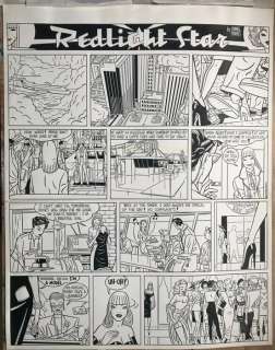 Torres, Daniel | Torres, Daniel - Original page - Redlight Star - (1988) | Catawiki