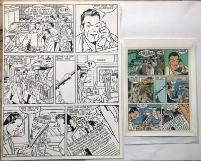 Torres, Daniel | Torres, Daniel - Original page + original colour page - Ace - (1988) | Catawiki