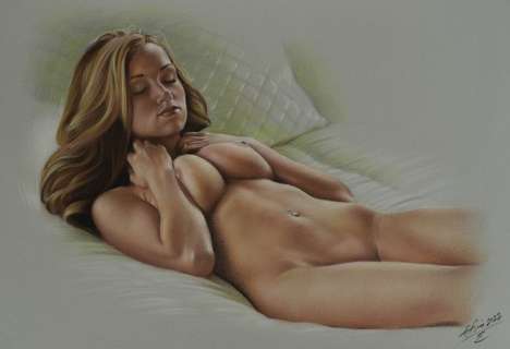 Denis Prenzel | DP - Original drawing - Dream - Size: 29,7 x 42 cm. - (2022) | Catawiki