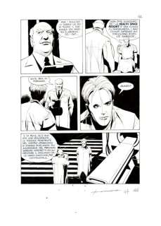 Corrado Roi - | Corrado Roi - Tavola Originale - Nathan Never Gigante n. 17 "I giorni della maschera" - (2014) | Catawiki