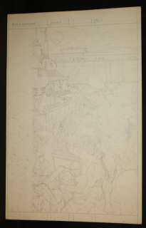 Armando Gil | Ancient Plaza with Crowd Pencil Layout | Anthony’s Comic Book Art