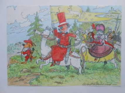 Wasterlain, Marc | Wasterlain - Illustration originale Docteur Poche - La planète des chats - (2008) | Catawiki