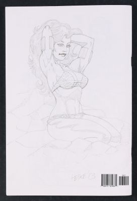 Mark Heike | Femforce #164 (2013) Sketched by Mark Heike | mycomicshop.com