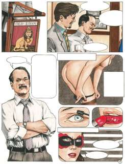 Stefano Mazzotti | Stefano Mazzotti - tavola originale x Selen "Private and depravated" - Page volante | Catawiki