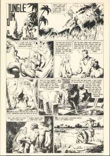 Raymond - JUNGLE JIM, Print, Cochran (1976) NO RESERVE! | Russ Cochran