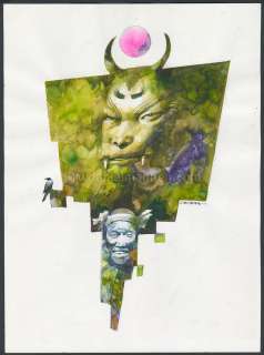 Sergio Toppi - Illustration originale