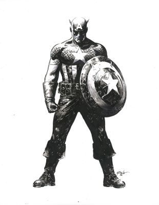 Steve Epting - CAPTAIN AMERICA by Steve Epting
