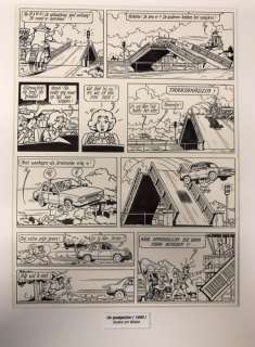 Studio Vandersteen - Paul Geerts | Studio Vandersteen / Paul Geerts - Originele pagina (p.43) Suske en Wiske 225 - De goalgetter - (1990) | Catawiki