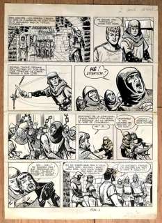 Sirius | Sirius - Planche originale - Les Timour T19 - Le Fils du Croisé - (1965/1966) | Catawiki