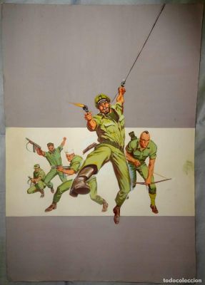 Vertice Portada original López Espí Super Heroes 8 Vol.1 | todocoleccion (Buy It Now)