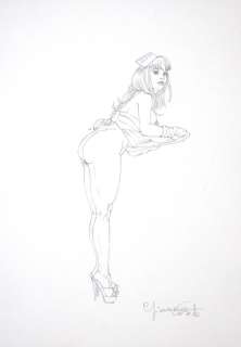 Giovanna Casotto | Giovanna Casotto - Portfolio "Girls" firmato, con Disegno originale - EO - (2021) | Catawiki