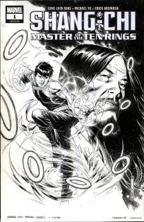 Jim Cheung - SHANG-CHI, MASTER OF THE TEN RINGS ANNUAL #1 Cover