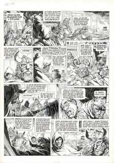 Mitton, Jean-Yves | Mitton, Jean-Yves - Originele pagina - Kroniek der Barbaren 4 - De terugkeer van de Vikingen - (1998) | Catawiki