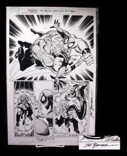 Sal Buscema Signed Spiderman Original Comic Art | Taurus Auctions