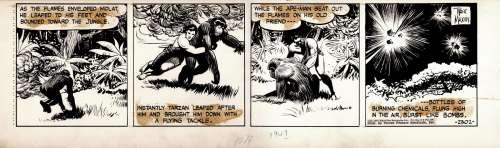 Rex Maxon - tarzan daily strip #2303 (1947)