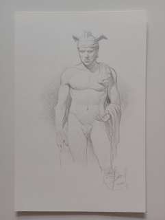 Delaby, Philippe | Delaby, Philippe - Dessin original - Hermès - (2001) | Catawiki