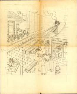 Carlson- Original Pencil Drawing | Russ Cochran