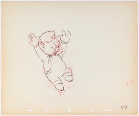 Studio Disney - Animation | Cochon pratique, dessin d’animation | Galerie 9ème Art
