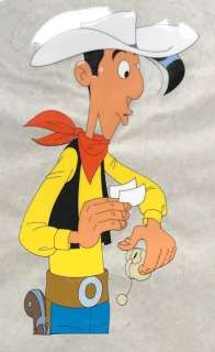 Morris & Studio Belvision | Lucky Luke - 4 Original Production Cels - "Daisy Town" - (1971) | Catawiki