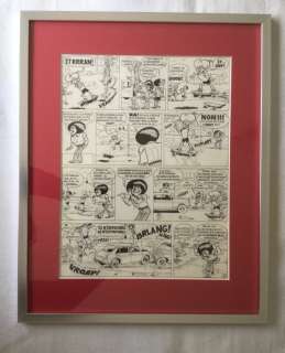 Devos, Jacques | Devos, Jacques - Originele pagina - Geniale Olivier - Skateboard - (1978) | Catawiki