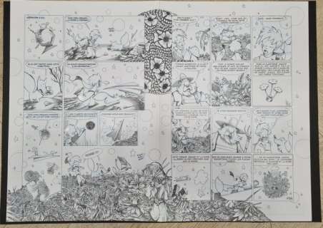 Kéramidas, Nicolas | Kéramidas - Double planche originale - Le Petit Prince - La Planète des Wargonautes - (2012) | Catawiki