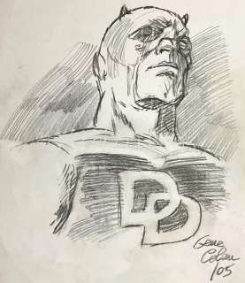 Gene Colan | Daredevil - Gene Colan - Original Daredevil Drawing - Exemplaire unique - (2005) | Catawiki