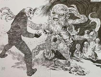 Randy Valiente | The Twilight Zone - Comic Code - Randy Valiente - 14 Original pages - Complete Horror Story - Exemplaire unique - (2015) | Catawiki