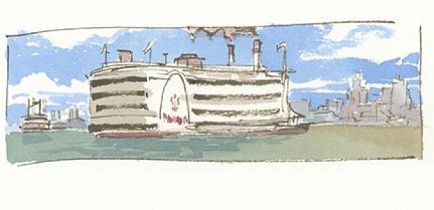 Juanjo Guarnido | Blacksad, Tome 4, L’Enfer, le silence, Recherche de case, case n°1 planche 26 | Galerie 9ème Art