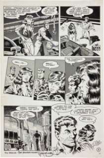 Mark Schultz and Steven Stiles Xenozoic Tales #2 "The Rules of the Game" page 3 Original Art (Kitchen - | Heritage