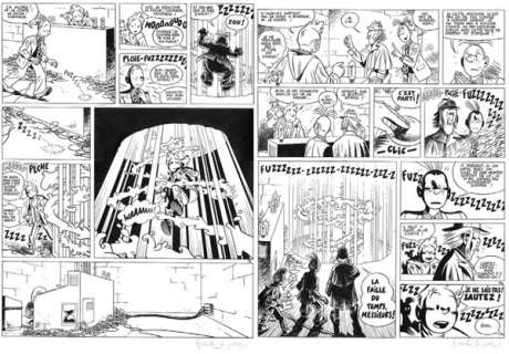 Le Gall | LES MARAIS DU TEMPS, UNE AVENTURE DE SPIROU ET FANTASIO Double | Kahn et Associés