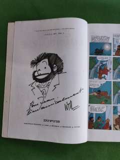 Will / Rosy | Tif et Tondu T4 - La main blanche + dédicace Will - Broché - Réédition - (1975) | Catawiki