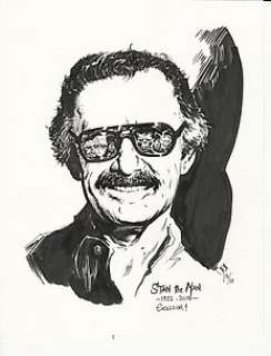 Cyril Pontet - Marvel Comics - Hommage Stan Lee