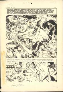 Glanzman- KONA NO.6- Comic Page Art- Artist Signed | Russ Cochran