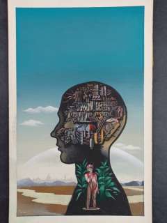 Karel Thole | Karel Thole - Originale di Copertina "La Nuova Civilizzazione" - Firmato - Page volante - Exemplaire unique | Catawiki