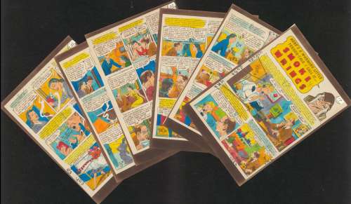 Crandell- Smoke Wings-Vault 34, 6pg Silver Print Story (1953) | Russ Cochran