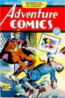 Creig Flessel Adventure Comics #40 Sandman Painted Cover Re-Creation Original Art (1996). Creig Flessel brings his -