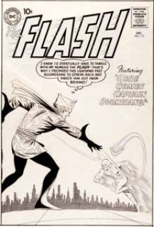 Carmine Infantino and Joe Giella The Flash #117 Cover Original Art (DC, 1960). The Silver Age of Comics is generally - | Heritage