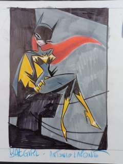 Lapone, Antonio | Batgirl - Illustrazione originale - (2015) | Catawiki