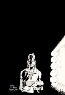 William Messner-Loebs Journey: the Adventures of Wolverine MacAlistaire #3 Front and Back Cover Original -